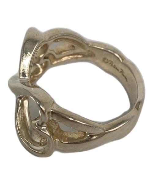 TIFFANY & Co.（ティファニー）Tiffany & Co. (ティファニー) ダブルハートリング シルバー サイズ:10号の古着・服飾アイテム