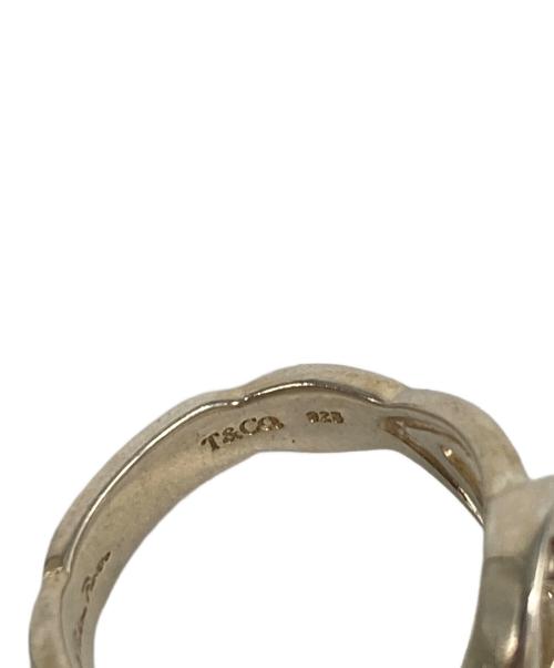 TIFFANY & Co.（ティファニー）Tiffany & Co. (ティファニー) ダブルハートリング シルバー サイズ:10号の古着・服飾アイテム