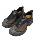 OAOオーエーオー）の古着「FABERローカットスニーカー」｜ブラウン