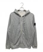 STONE ISLANDストーンアイランド）の古着「ジップアップパーカー」｜グレー