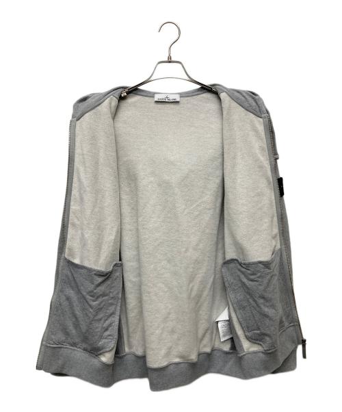 STONE ISLAND（ストーンアイランド）STONE ISLAND (ストーンアイランド) ジップアップパーカー グレー サイズ:XLの古着・服飾アイテム