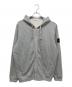 STONE ISLAND（ストーンアイランド）の古着「ジップアップパーカー」｜グレー