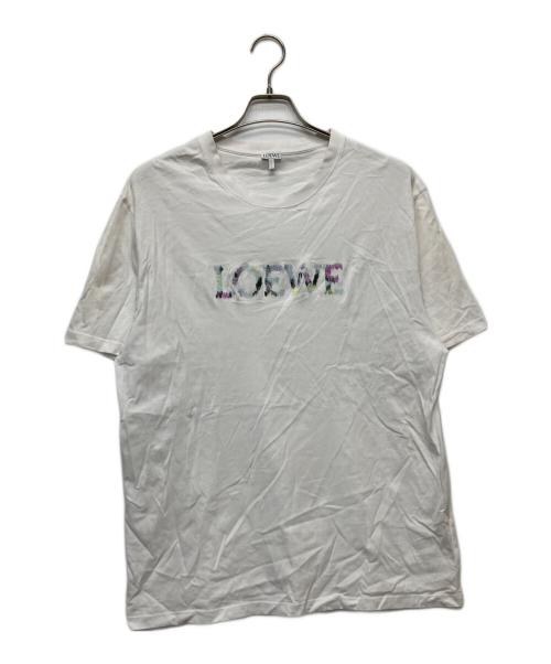 LOEWE（ロエベ）LOEWE (ロエベ) 25SS Relaxed fit T-shirt/H526Y22XCM ホワイト サイズ:ＸＬの古着・服飾アイテム
