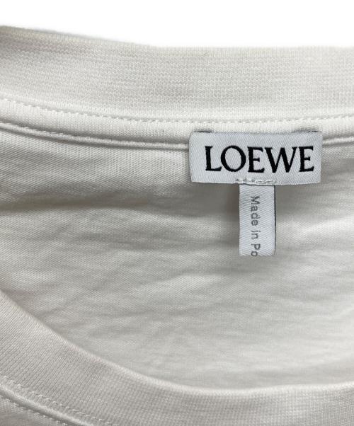 LOEWE（ロエベ）LOEWE (ロエベ) 25SS Relaxed fit T-shirt/H526Y22XCM ホワイト サイズ:ＸＬの古着・服飾アイテム