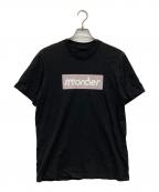 MONCLERモンクレール）の古着「エンボス加工ロゴTEE/J10918C00052」｜ブラック