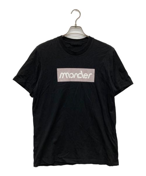 MONCLER（モンクレール）MONCLER (モンクレール) エンボス加工ロゴTEE/J10918C00052 ブラック サイズ:Ｌの古着・服飾アイテム