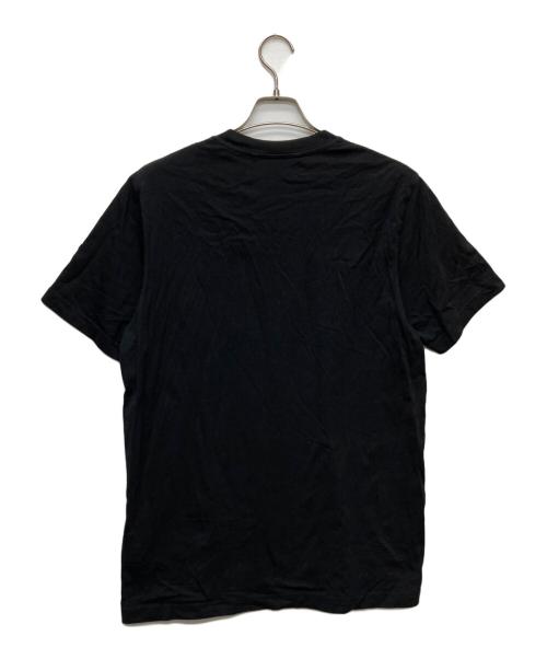 MONCLER（モンクレール）MONCLER (モンクレール) エンボス加工ロゴTEE/J10918C00052 ブラック サイズ:Ｌの古着・服飾アイテム