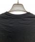 中古・古着 MONCLER (モンクレール) エンボス加工ロゴTEE/J10918C00052 ブラック サイズ:Ｌ：25000円