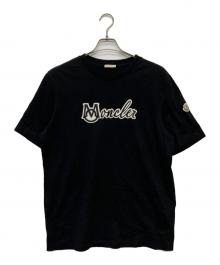 MONCLER（モンクレール）の古着「Heren Varsity Logo Tee/K10918C00011」｜ブラック