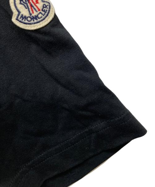 MONCLER（モンクレール）MONCLER (モンクレール) Heren Varsity Logo Tee/K10918C00011 ブラック サイズ:Ｌの古着・服飾アイテム