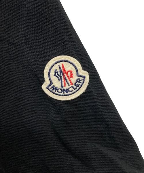MONCLER（モンクレール）MONCLER (モンクレール) Heren Varsity Logo Tee/K10918C00011 ブラック サイズ:Ｌの古着・服飾アイテム