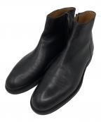 JIMMY CHOOジミーチュウ）の古着「サイドジップブーツ」｜ブラック