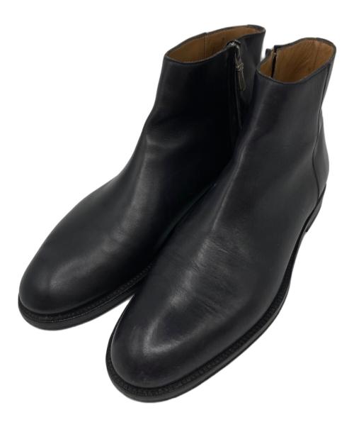 JIMMY CHOO（ジミーチュウ）JIMMY CHOO (ジミーチュウ) サイドジップブーツ ブラック サイズ:42の古着・服飾アイテム