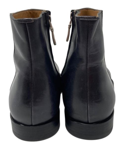 JIMMY CHOO（ジミーチュウ）JIMMY CHOO (ジミーチュウ) サイドジップブーツ ブラック サイズ:42の古着・服飾アイテム