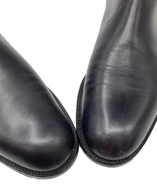 JIMMY CHOO（ジミーチュウ）JIMMY CHOO (ジミーチュウ) サイドジップブーツ ブラック サイズ:42の古着・服飾アイテム