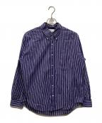 Graphpaper×THOMAS MASONグラフペーパー×トーマスメイソン）の古着「ボタンダウンシャツ」｜ネイビー