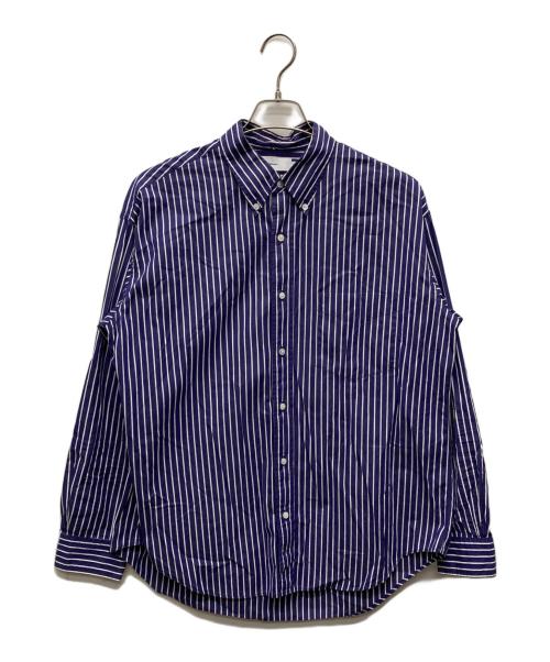 Graphpaper（グラフペーパー）Graphpaper (グラフペーパー) THOMAS MASON (トーマスメイソン) ボタンダウンシャツ ネイビー サイズ:SIZE 1の古着・服飾アイテム