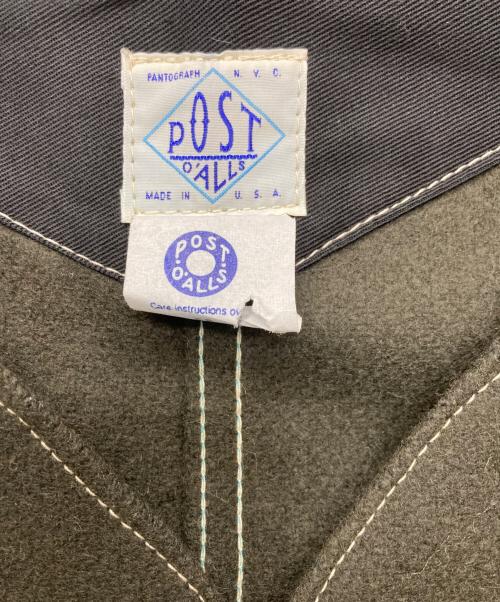 POST O'ALLS（ポストオーバーオールズ）POST O'ALLS (ポストオーバーオールズ) ウールベスト オリーブ サイズ:Mの古着・服飾アイテム