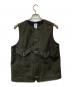 POST O'ALLS（ポストオーバーオールズ）の古着「ウールベスト」｜オリーブ