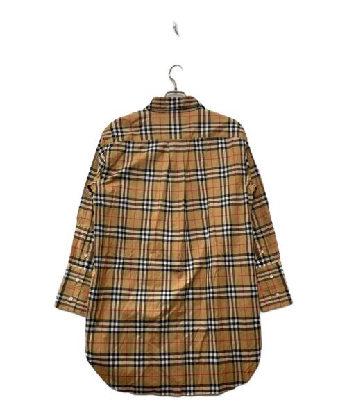 BURBERRY LONDON（バーバリーロンドン）BURBERRY LONDON (バーバリーロンドン) Riccardo Tisci ノバチェック シャツ ベージュ サイズ:44の古着・服飾アイテム
