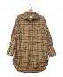 BURBERRY LONDON（バーバリーロンドン）の古着「Riccardo Tisci ノバチェック シャツ」｜ベージュ