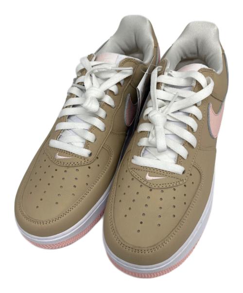 NIKE（ナイキ）NIKE (ナイキ) AIR FORCE 1 LOW RETRO Linen ベージュ×ピンク サイズ:27cm 未使用品の古着・服飾アイテム