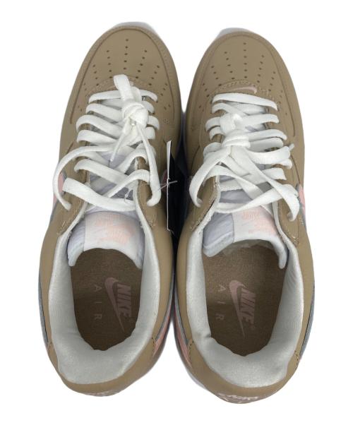 NIKE（ナイキ）NIKE (ナイキ) AIR FORCE 1 LOW RETRO Linen ベージュ×ピンク サイズ:27cm 未使用品の古着・服飾アイテム