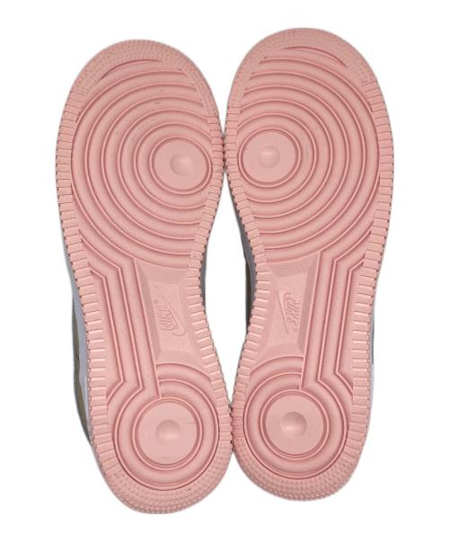 NIKE（ナイキ）NIKE (ナイキ) AIR FORCE 1 LOW RETRO Linen ベージュ×ピンク サイズ:27cm 未使用品の古着・服飾アイテム