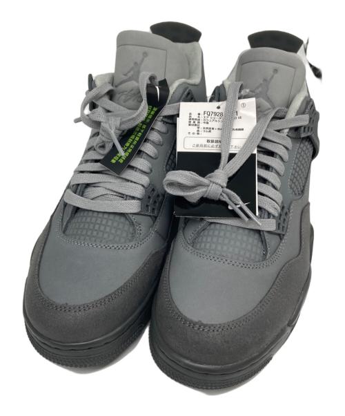 NIKE（ナイキ）NIKE (ナイキ) AIR JORDAN 4 RETRO SE グレー サイズ:27cm 未使用品の古着・服飾アイテム