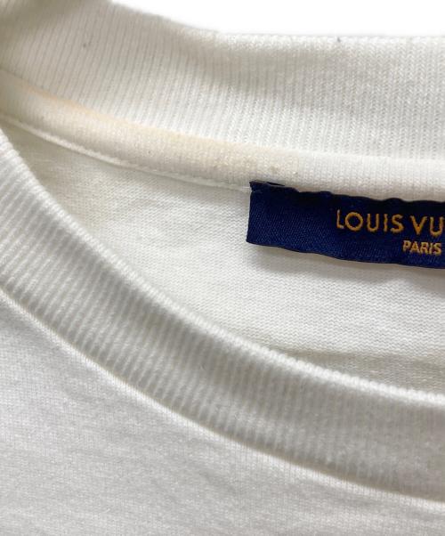 LOUIS VUITTON（ルイ ヴィトン）LOUIS VUITTON (ルイ ヴィトン) インサイドアウトシャツ ホワイト サイズ:Ｍの古着・服飾アイテム