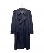 Burberry'sバーバリーズ）の古着「ロングトレンチコート」｜ネイビー