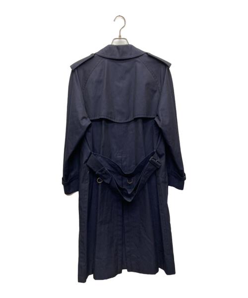 Burberry's（バーバリーズ）Burberry's (バーバリーズ) ロングトレンチコート ネイビー サイズ:92-170-5の古着・服飾アイテム