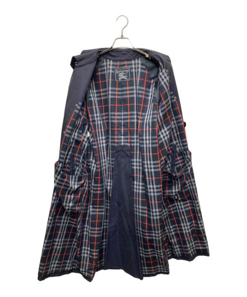 Burberry's（バーバリーズ）Burberry's (バーバリーズ) ロングトレンチコート ネイビー サイズ:92-170-5の古着・服飾アイテム