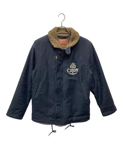 OLD CROW（オールドクロウ）OLD CROW (オールドクロウ) デッキジャケット ネイビー サイズ:XLの古着・服飾アイテム