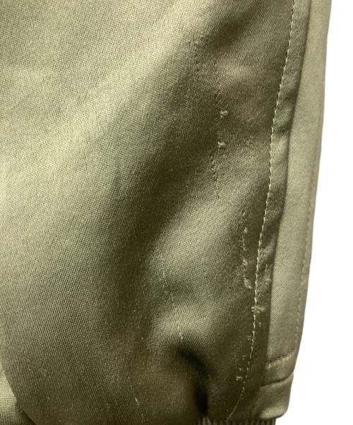 NEIL BARRETT（ニールバレット）NEIL BARRETT (ニールバレット) ダブルジップサテンボンバージャケット オリーブ サイズ:XXSの古着・服飾アイテム