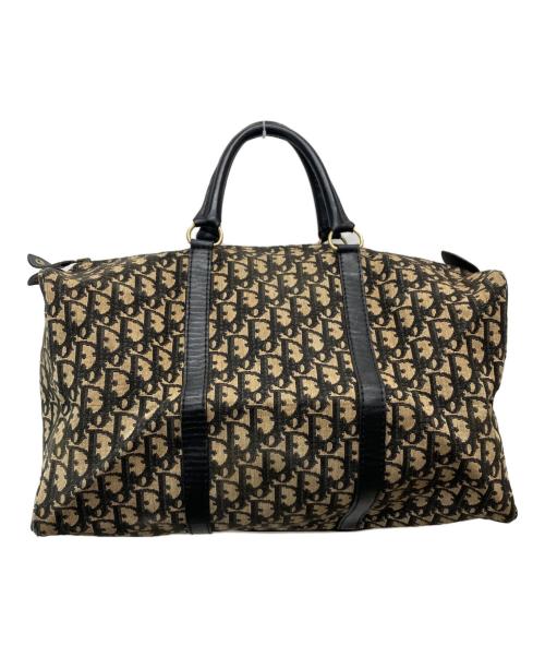 Christian Dior（クリスチャン ディオール）Christian Dior (クリスチャン ディオール) トロッターボストンバッグ ベージュの古着・服飾アイテム