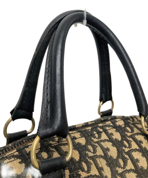 Christian Dior（クリスチャン ディオール）Christian Dior (クリスチャン ディオール) トロッターボストンバッグ ベージュの古着・服飾アイテム