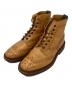 Tricker's（トリッカーズ）の古着「ウィングチップブーツ」｜ブラウン