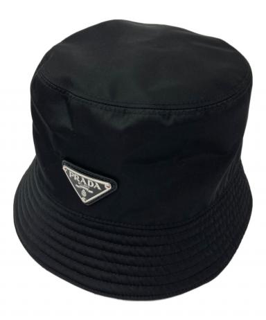 中古・古着通販】PRADA (プラダ) トライアングルロゴナイロンバケット