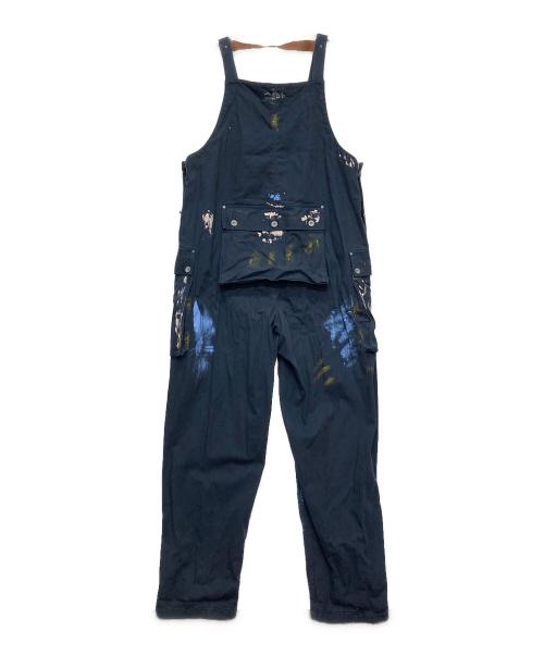 NIGEL CABOURN LYBRO（ナイジェルケーボン ライブロ）NIGEL CABOURN LYBRO (ナイジェルケーボン ライブロ) ペインターオーバーオール ネイビー サイズ:48の古着・服飾アイテム