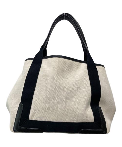 BALENCIAGA（バレンシアガ）BALENCIAGA (バレンシアガ) キャンバストートバッグ アイボリーの古着・服飾アイテム