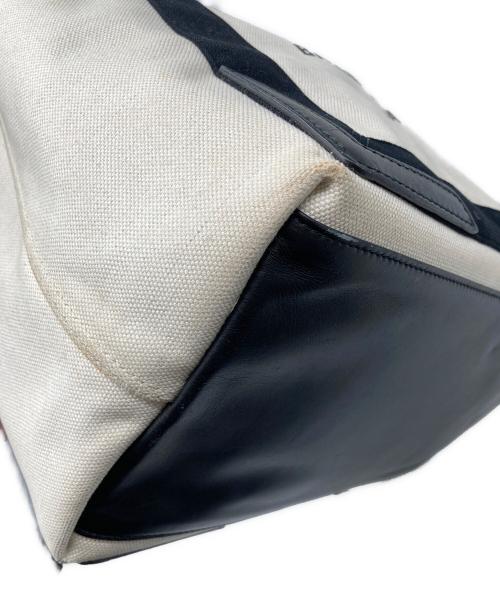 BALENCIAGA（バレンシアガ）BALENCIAGA (バレンシアガ) キャンバストートバッグ アイボリーの古着・服飾アイテム