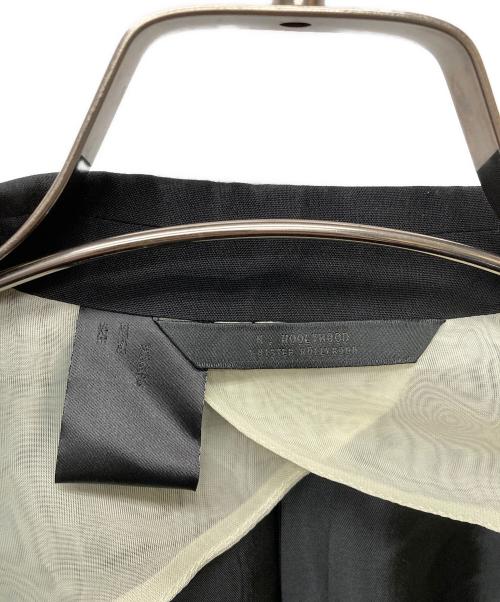 N.HOOLYWOOD（エヌ ハリウッド）N.HOOLYWOOD (エヌ ハリウッド) TAILORED JACKET ブラック サイズ:36の古着・服飾アイテム