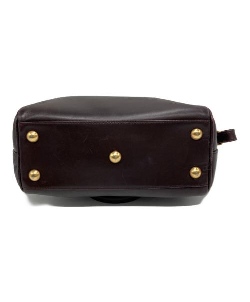 Saint Laurent Paris（サンローランパリ）Saint Laurent Paris (サンローランパリ) ベイビーダッフル 2WAYバッグ ボルドーの古着・服飾アイテム