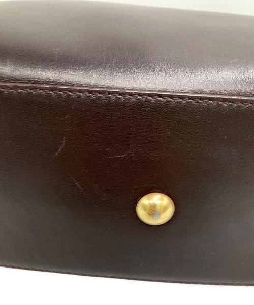 Saint Laurent Paris（サンローランパリ）Saint Laurent Paris (サンローランパリ) ベイビーダッフル 2WAYバッグ ボルドーの古着・服飾アイテム