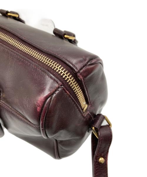 Saint Laurent Paris（サンローランパリ）Saint Laurent Paris (サンローランパリ) ベイビーダッフル 2WAYバッグ ボルドーの古着・服飾アイテム