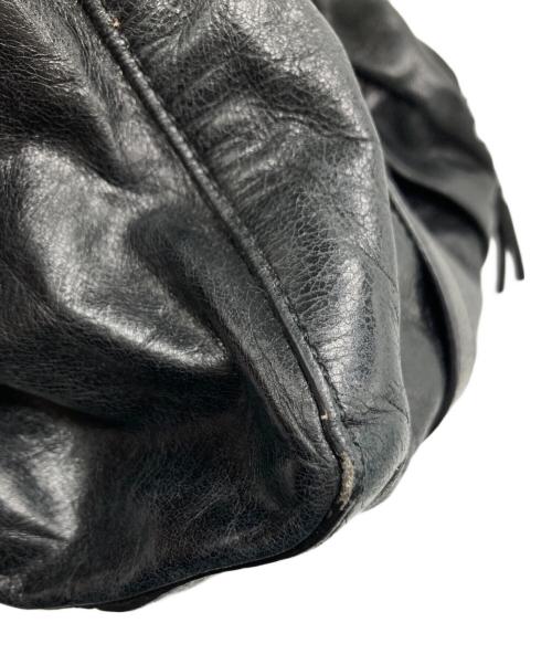 MIU MIU（ミュウミュウ）MIU MIU (ミュウミュウ) ヴィッテロルクスハンドバッグ ブラックの古着・服飾アイテム