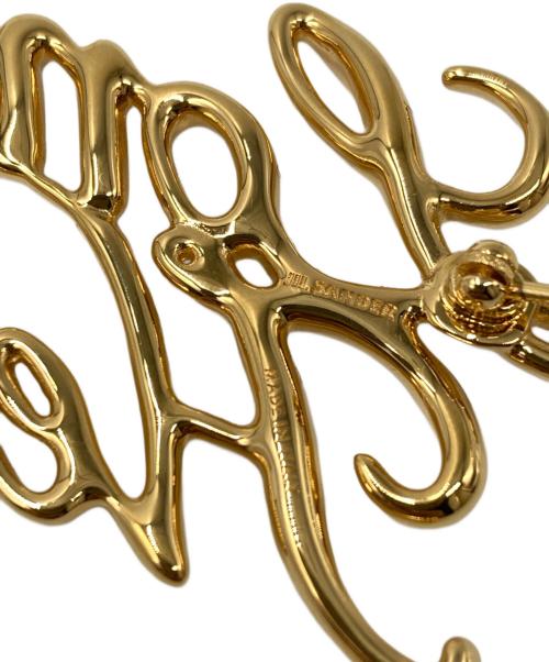 JIL SANDER（ジルサンダー）JIL SANDER (ジルサンダー) Lonely Heartモチーフピン ゴールドの古着・服飾アイテム