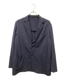 COMOLI（コモリ）の古着「ウール 2Bジャケット」｜ネイビー