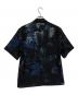 LAD MUSICIAN (ラッドミュージシャン) SPUN LAWN MONE HANA OPEN COLLAR SHORT SLEEVE SHIRT/2125-156 ブラック サイズ:42：15000円